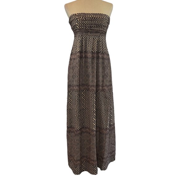Anthropologie Dresses & Skirts - Edme & Esyllte for Anthropologie Strapless Aztec Print Maxi Dress Size 2